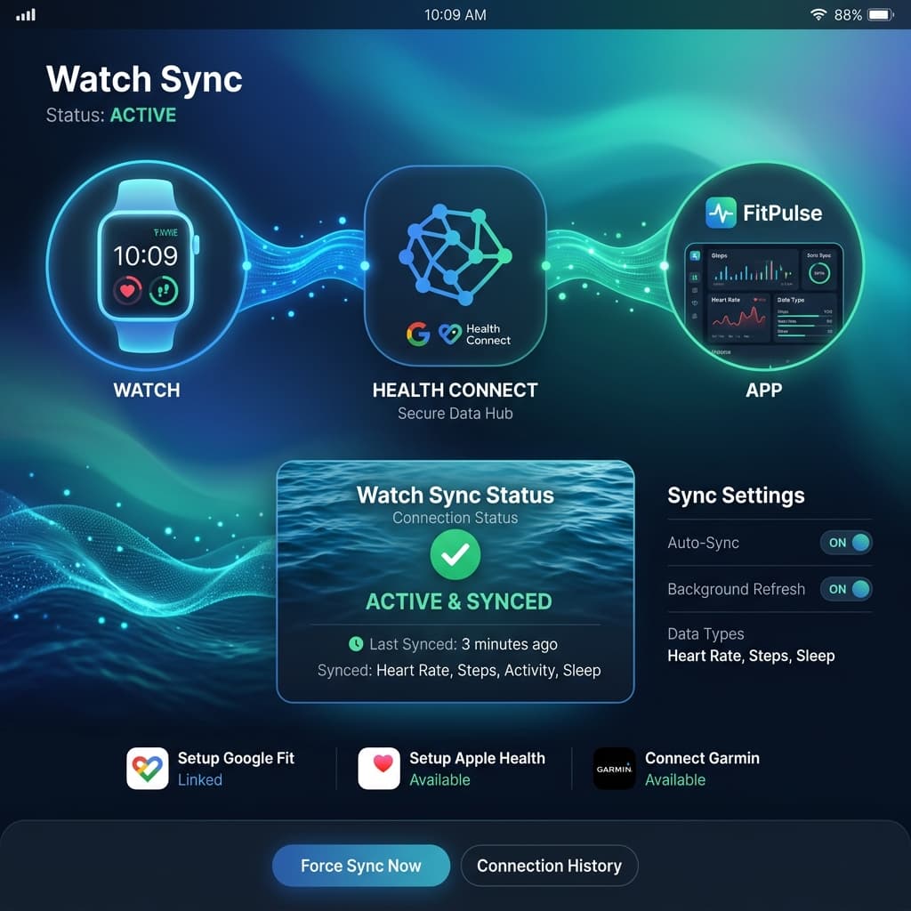 Smartwatch Sync